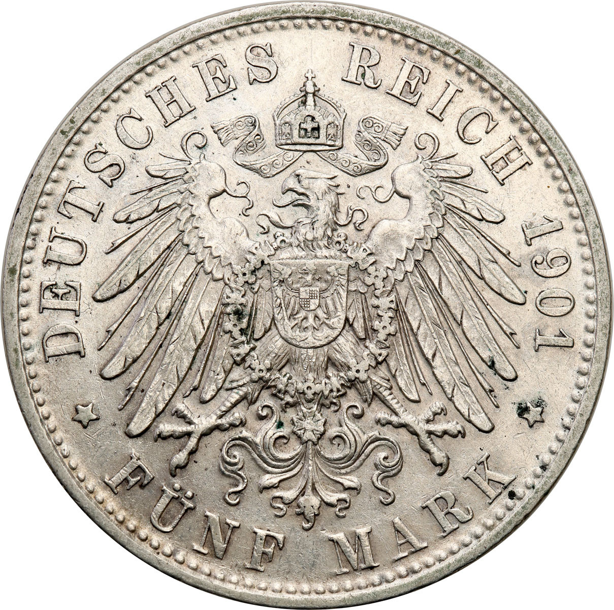Niemcy, Bawaria. 5 marek 1901 D, Monachium